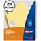 Avery Dividers, Insert, Paper, 8Tab 24PK AVE11115 - alternate 9